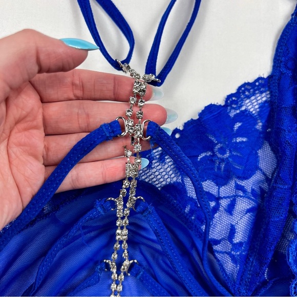 Y2K Shirley Of Hollywood Mesh Slip Dress - Picture 3 of 8